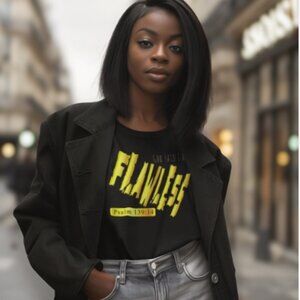 T-shirt- God said I am FLAWLESS